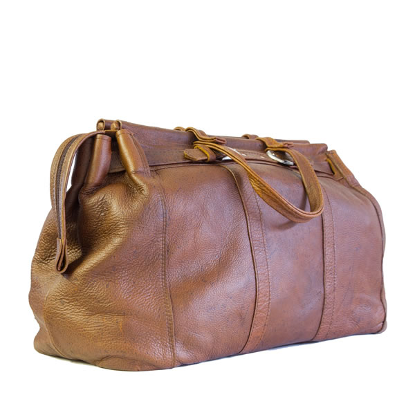 Clarins Leather Travel Bag