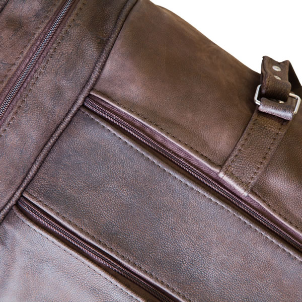 Faro Leather Travel Bag - Image 3