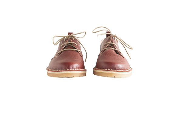 Leather Shoes-Ruby Red - Image 2